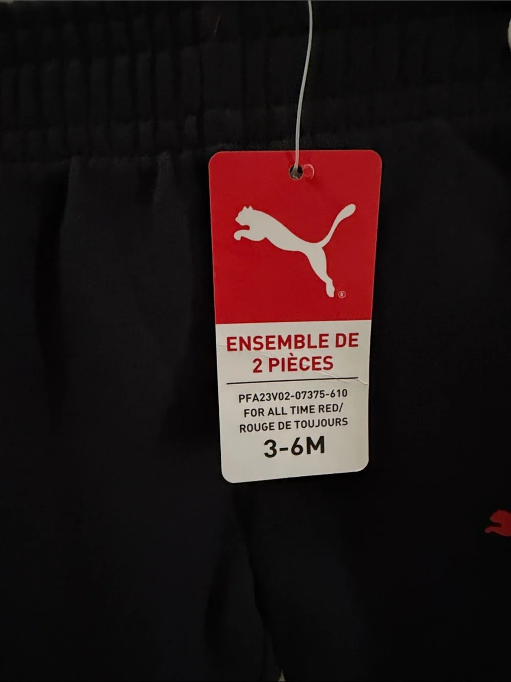 Puma branded baby